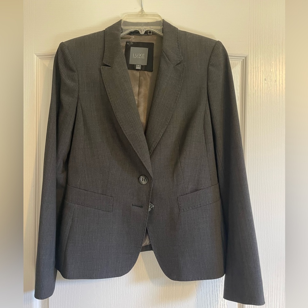 Luxe Charcoal Blazer